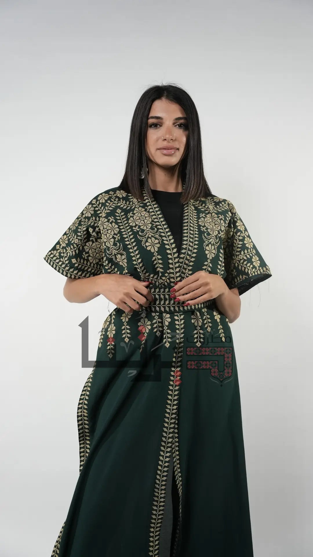 Embroidered Kaftan Tunic