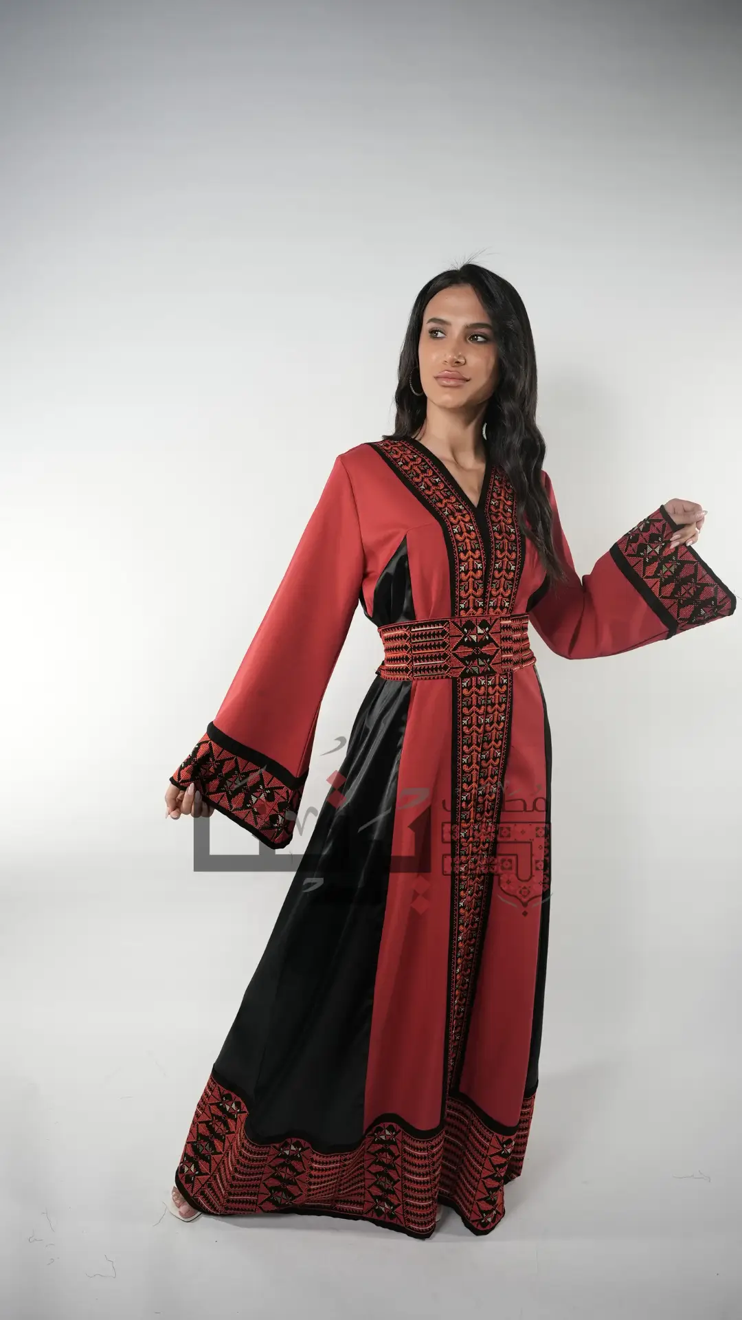 Embroidered Kaftan Tunic